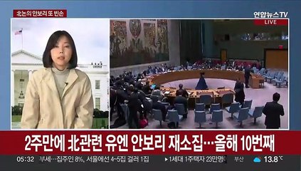 안보리 또 빈손…미 "北제재 아닌 의장성명 추진"