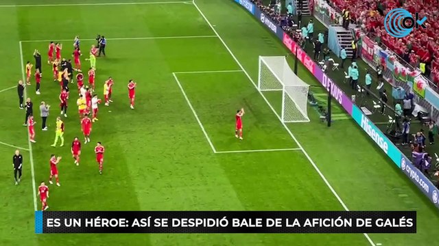 Es un héroe: así se despidió Bale de la afición de Galés