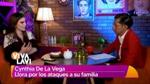 Cynthia de la Vega llora tras ataques a sus hijos en redes sociales