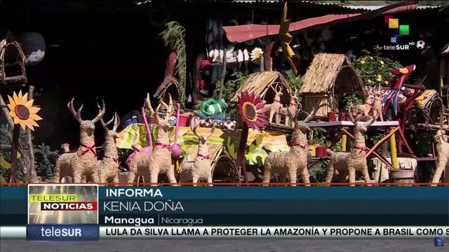 Nicaragua: Familias artesanas elaboran adornos navideños tradicionales para el comercio nacional