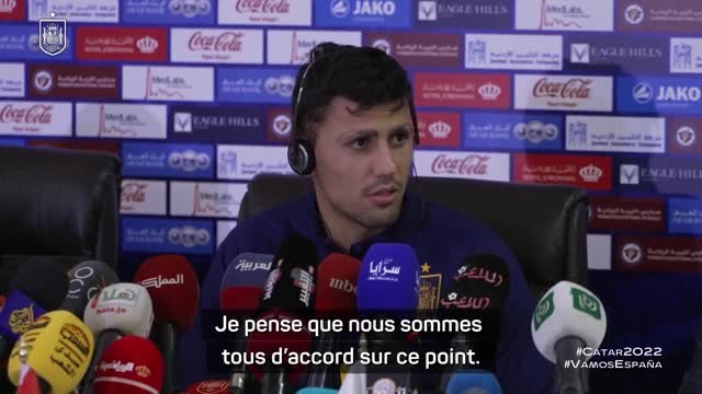 Espagne - Rodri souhaite une Coupe du monde calme où tout le monde est accepté