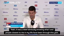 Djokovic 'relieved' to have Australia visa ban overturned