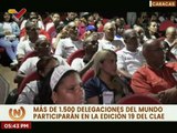 Realizan congreso convocado por la Federación Venezolana de Estudiantes en el Teatro Nacional de CCS