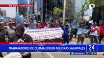 Empresa Celima amenaza con despedir a los trabajadores que realizan huelga indefinida