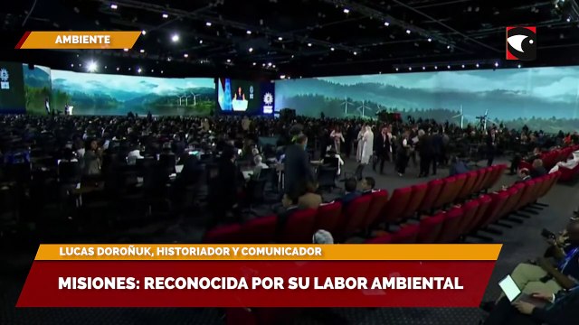 SALA CINCO - Misiones presente en la COP27