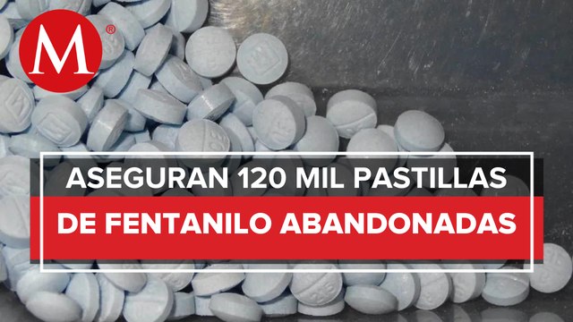 Encuentran y decomisan 120 mil pastillas y más de 31 kilos de fentanilo en Sonora