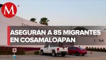 En Veracruz, 85 migrantes son asegurados por policías estatales