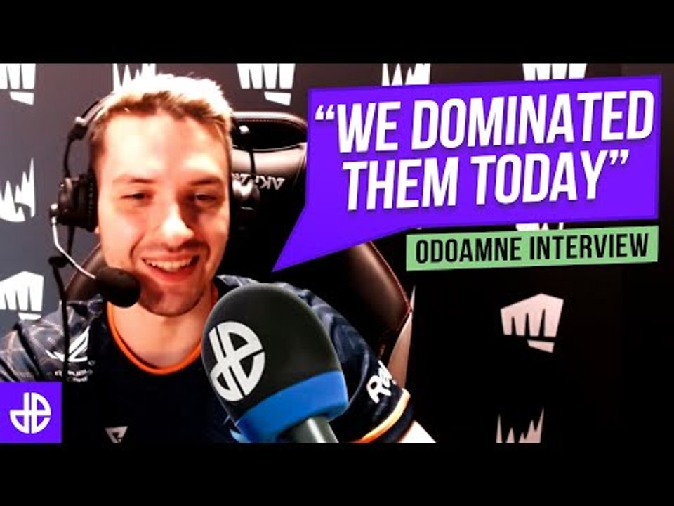 Odoamne: "Larssen Completely Outperformed Vetheo!" | LEC Playoffs Interview