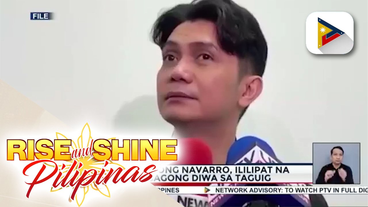 Aktor na si Vhong Navarro, ililipat na sa Camp Bagong Diwa sa Taguig