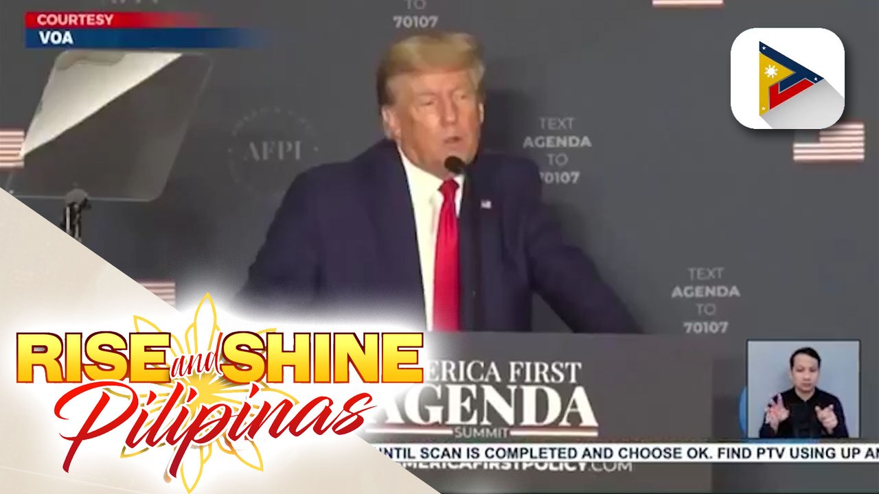 Dating US Pres. Trump, muling tatakbo sa pagka-Presidente sa 2024 elections