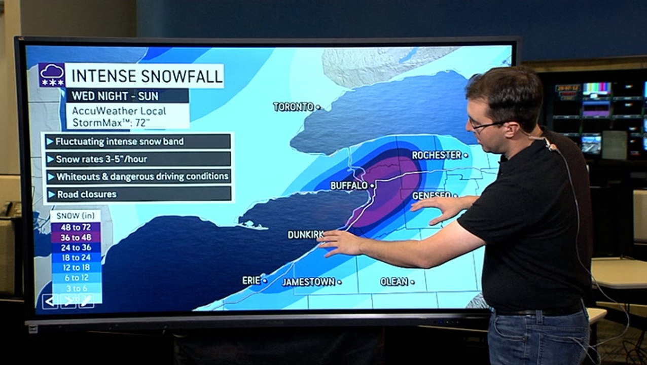 Excessive lake-effect snow expected over the coming days