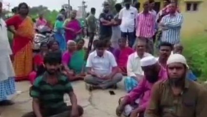 காஞ்சிபுரம் துணை மேயர் திடீர் சாலை மறியல்!