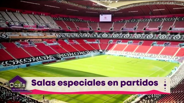 Instalaciones deportivas en Qatar contarán con salas especiales
