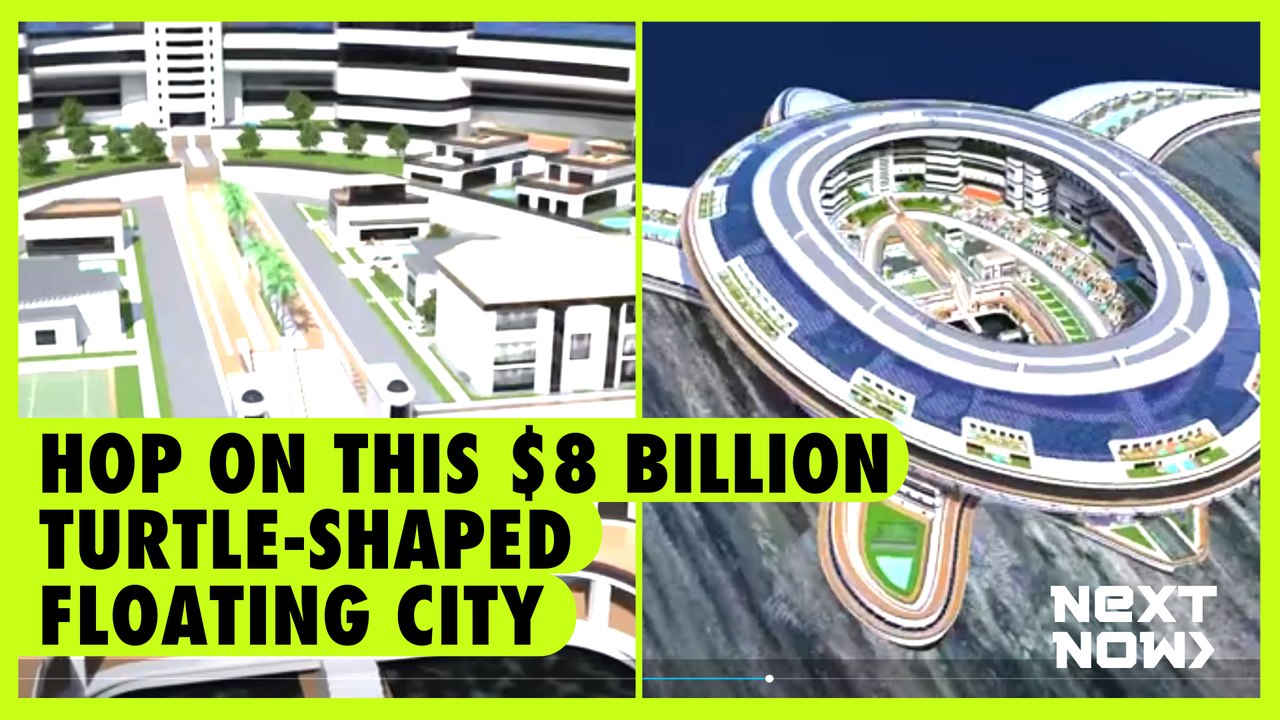 Hop on this $8 billion turtle-shaped floating city | Next Now