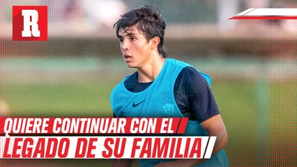Mateo Casares, 3ra generación de los Vázquez ya entrena con Pumas