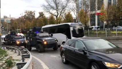 Terörist Ahlam Albashır zırhlı araçla adliyeye getirildi