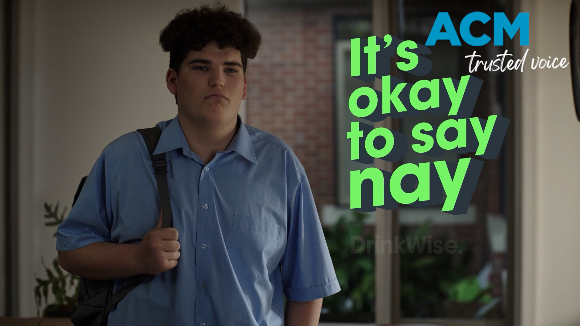 ‘It’s okay to say nay’ to underage drinking