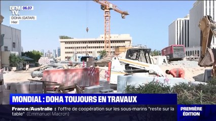 À 3 jours de l'ouverture du Mondial, plusieurs chantiers ne sont pas encore terminés à Doha
