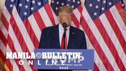 Trump announces 2024 White House run