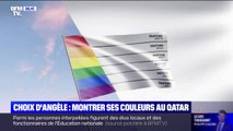 Le choix d'Angèle - le drapeau arc-en-ciel devient blanc pour contourner la censure au Qatar