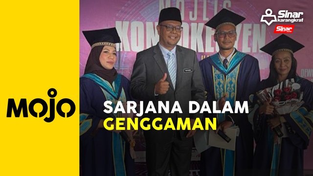Tiga editor kanan Sinar Harian terima ijazah Sarjana