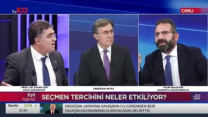 Canlı yayında Ersan Şen ile Hilmi Daşdemir birbirine girdi