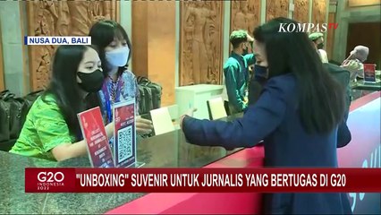 Jurnalis yang Bertugas di KTT G20 Dapat Suvenir Media Kit?! Yuk, Kita 'Unboxing' Apa ya Isinya...