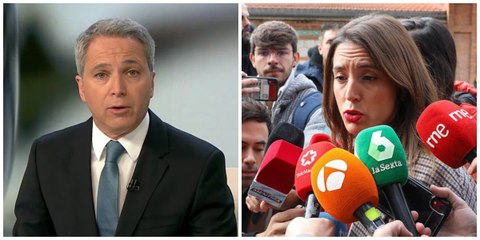 Vicente Vallés le da la puntilla a Irene Montero con los pufos de su ley estrella