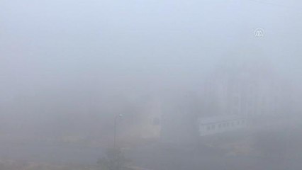 GAZİANTEP - Yoğun sis etkili oldu