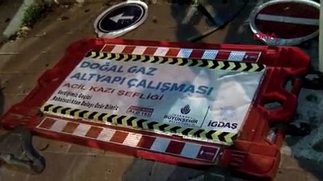 Fatih'te bir binada doğal gaz patlaması