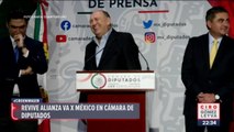 Revive alianza “Va por México” en la Cámara de Diputados