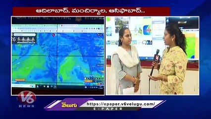 Nights Gets Colder In State For Next 2 Days , Says Weather Dept Officer Sravani | V6 News