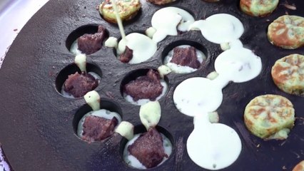 Chrysanthemum bread - Korean Street Food