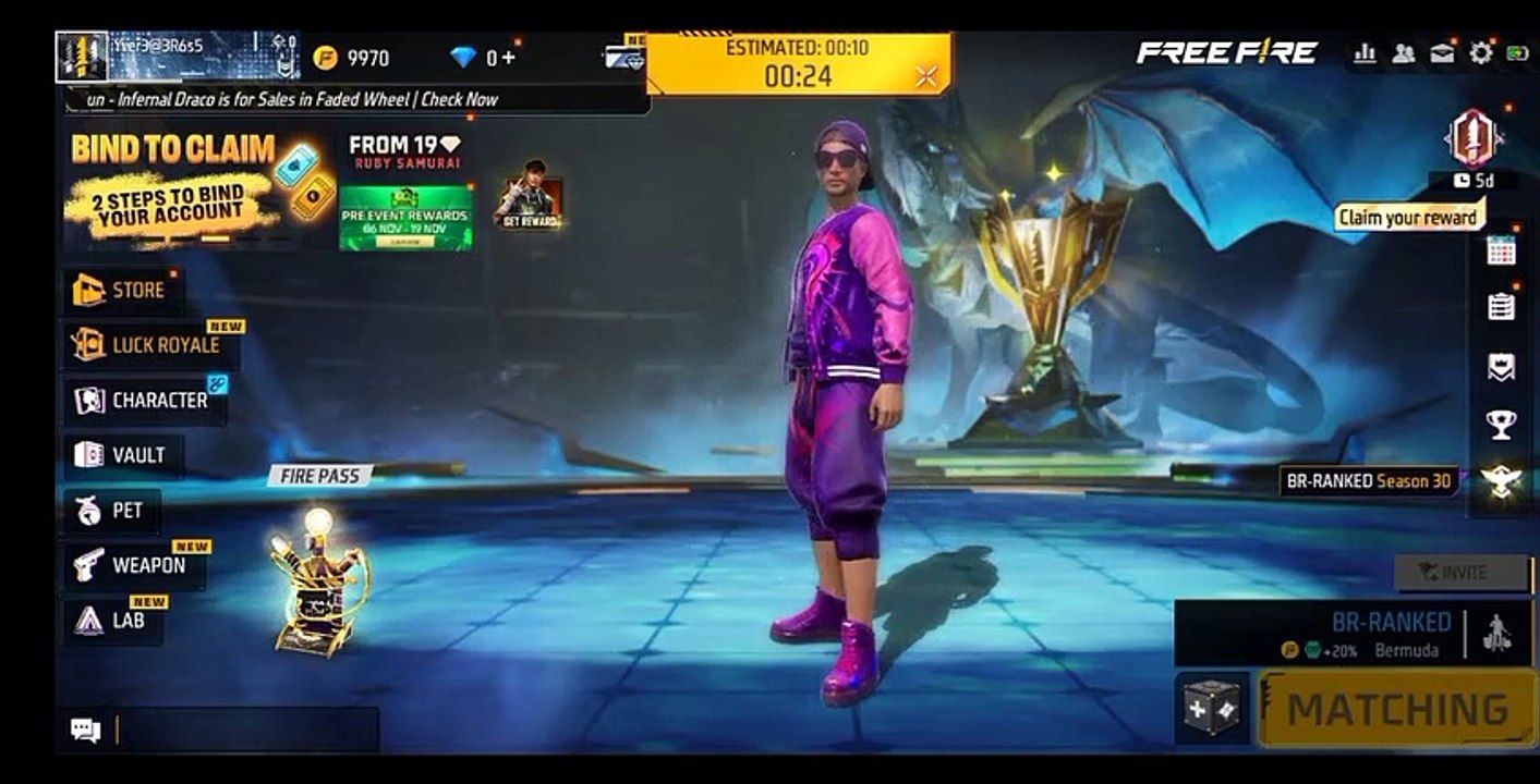 free fire mobile gameplay