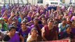Asha, Usha workers thundered about sixteen point demands