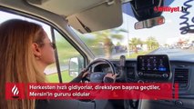 Mersin’in ilk kadın ambulans şoförleri herkesin gururu oldu