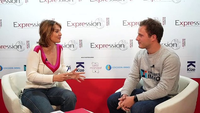 Salon RENT 2022 - Interview de Louis DU CLARY Co-fondateur et CEO de Enchères Immo réalisée par Stéphanie de Muru