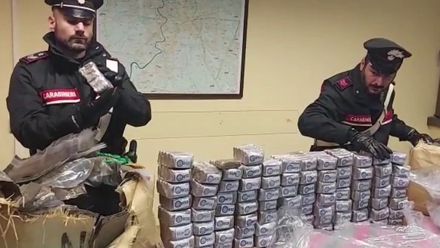 Un milione di dosi di hashish pronte a invadere Roma, arrestato 29enne