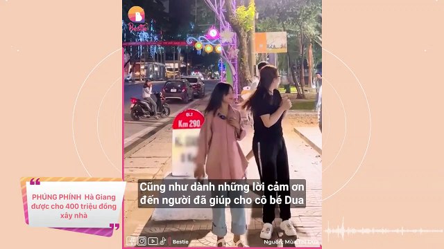 Phúng Phính Hà Giang được cho 400 triệu xây nhà mới: Tay run vì được cầm số tiền lớn