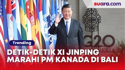 Detik-Detik Xi Jinping Marahi PM Kanada di Bali Gegara Bocorkan Percakapan ke Media: Tidak Pantas!