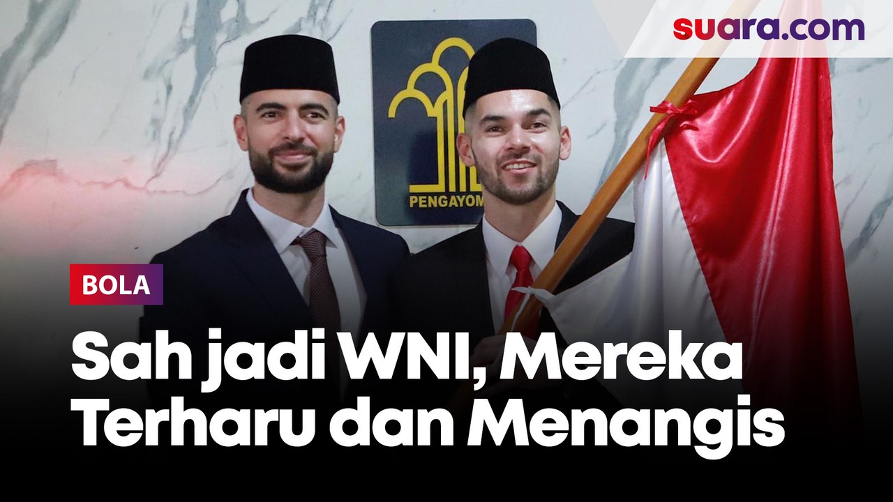 Terharu Sampai Menangis, Kata-kata Sandy Walsh dan Jordi Amat setelah Sah Menjadi WNI