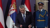 „Asylsystem der EU ist gescheitert”: Nehammer schmiedet Bündnis mit Serbien und Ungarn