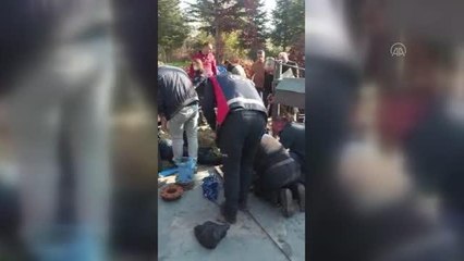 Yağ fabrikasının arıtma ünitesinde baygın halde bulunan 6 işçi hastaneye kaldırıldı