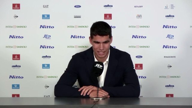 ATP - Nitto ATP Finals Turin 2022 - Carlos Alcaraz : To be part of tennis history is an incredible feeling