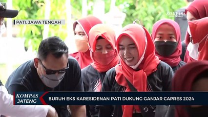 Buruh Eks Karesidenan Pati Dukung Ganjar Capres 2024