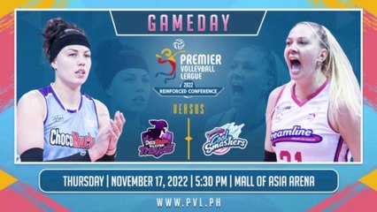 GAME 2 NOVEMBER 17, 2022 | CHOCO MUCHO FLYING TITANS vs CREAMLINE COOL SMASHERS | 2022 PVL REINFORCED CONFERENCE