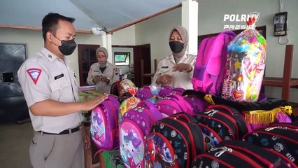 HUT Korpri ke-51, PNS Polres Sukoharjo Berikan Santunan kepada Anak Yatim