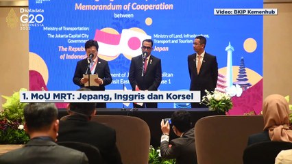 RI Panen Proyek Kerjasama di KTT G20