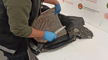 İstanbul Havalimanı'nda keçeye emdirilmiş 3 kilo 680 gram morfin yakalandı