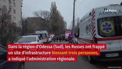 Ukraine : nouvelle frappe massive de missiles russes, au moins huit blessés